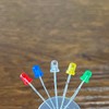 Pack of 120 3 mm LED LEDs, 2 Pin LED