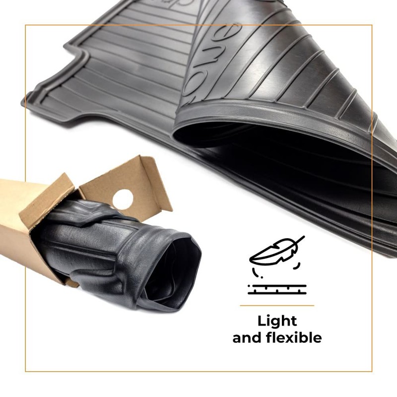 FROGUM DryZone Rubber Mat, All-Year Practical Car Boot Mat, Boot