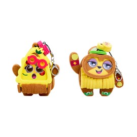 TOMY Stakimos Sporty Sam and Yummy Yasmin | Kids Craft Set to Build Your Own Adorable 3D Characters from Recycled Polyester Craft Foam | No Glue or Cutting Needed | Craft Kits for Kids Ages 6+ Years