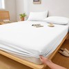 Microfibre Fitted Sheets Luxurious Easy Care Super Soft All Year