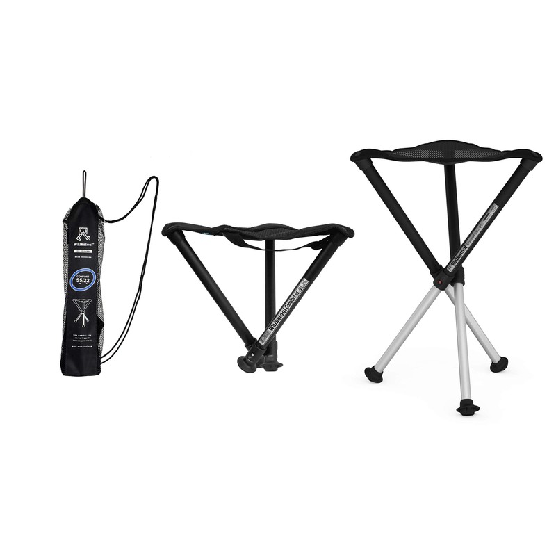 Walkstool - Comfort Model - Black and Silver - 3