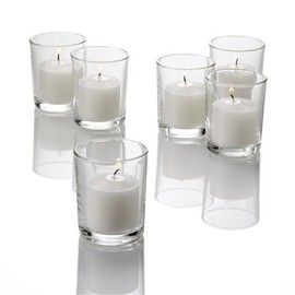 Richland Votive Candles White Citronella Scented 10 Hour Burn Set of 72
