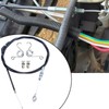 Throttle Cable Kit - Go Cart Replacement Parts with Brake