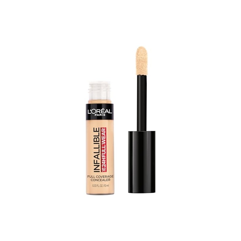 L'Oreal Paris Cosmetics Infallible Full Wear Concealer, Vanilla, 0.33 Fluid