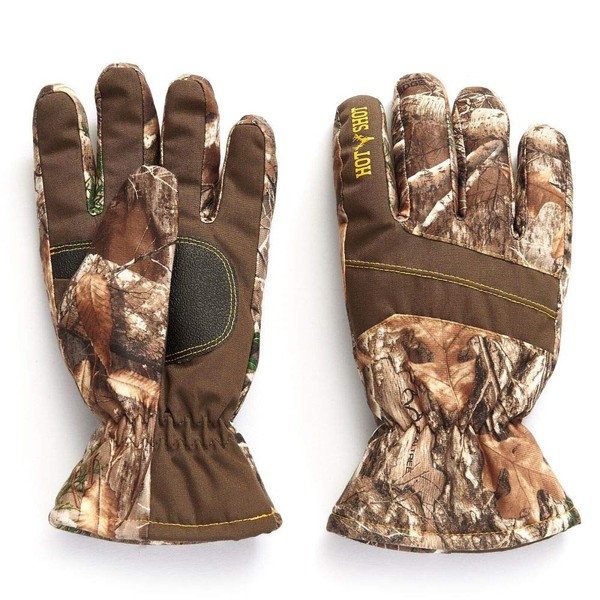 HOT SHOT Youth Boy’s Camo Defender Glove – Realtree Edge Outdoor Hunting Camouflage Gear