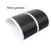 LANZMYAN Car Door Sill Protector,4D Carbon Fiber Anti-Scratch Cover Strips,Universal