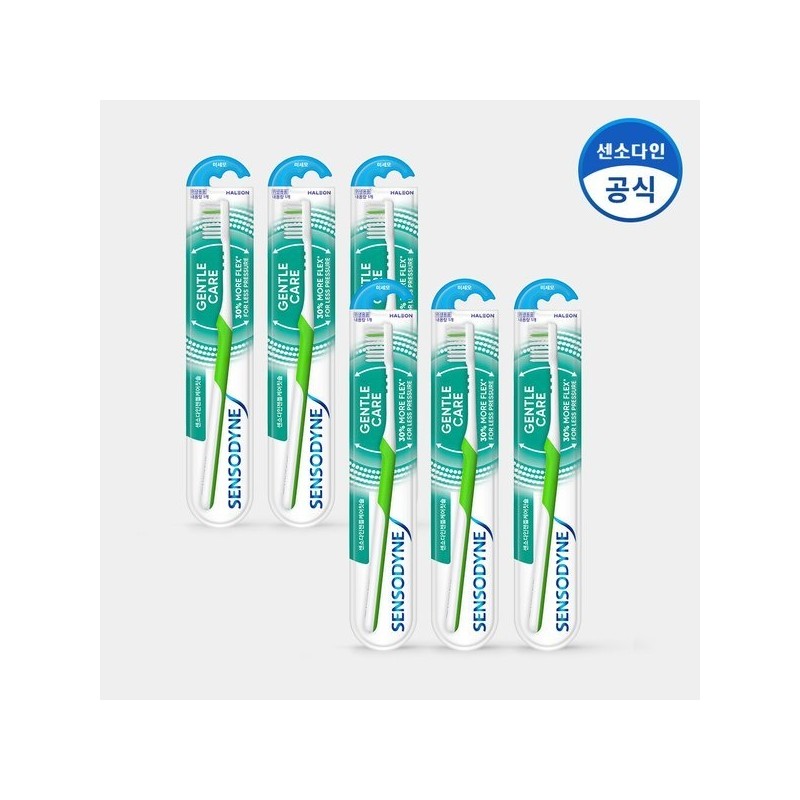 Sensodyne (Renewed) Soft Fine Bristle Gentle Toothbrush 1 Pack x
