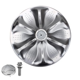 AGZ72909711 Washplate Pulsator Assembly Replacement for Kenmore LG Washer with Washer Pulsator Cap 5006EA3009B, Washer Agitator Plate Replaces AP6800730, 4873462, AGZ72909703, PS12588963, AGZ72909713