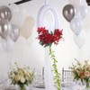 Graceful European Artificial Flower Wreath for Door Hanging for Various