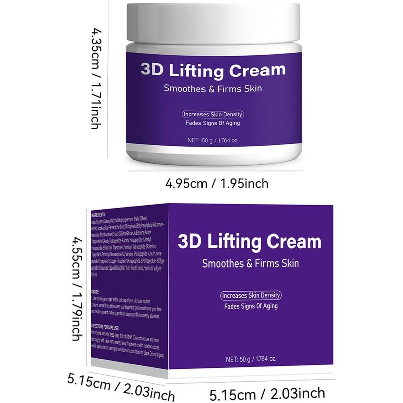 3D Lifting Night Cream, Wake Up to Firmer, Smoother-Looking Skin