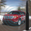 4 Inch Short Aluminum Antenna for Ford Explorer (1995-2010), Ford