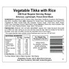 Expedition Foods Vegetable Tikka with Rice | Freeze-Dried Camping &