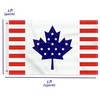 3×5 FT Canada American Flag, Large 100D Canadian USA National
