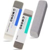 2 Pcs Natural Rubber Eraser Ink Eraser Sand Rubber Fountain