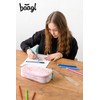 Baagl Pencil Case for Girls - School Pencil Case with
