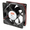 Dayton Square Axial Fan, 4-11/16" Width, 4-11/16" Height, 24VDC Voltage
