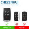 CHEZENHUI Compatible with Land Rover Key Fob Cover with Leather