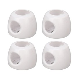 Door Knob Covers, 4 Set Parent Grip Door Knob Covers, Proof Doors Knob Covers for Elder, Round Door Knob Safe Cover for Ball Door Handle