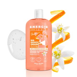 ENERGIE FRUIT pH Neutral Shower Gel Orange Blossom & Organic Linseed Oil Vegan 500 ml