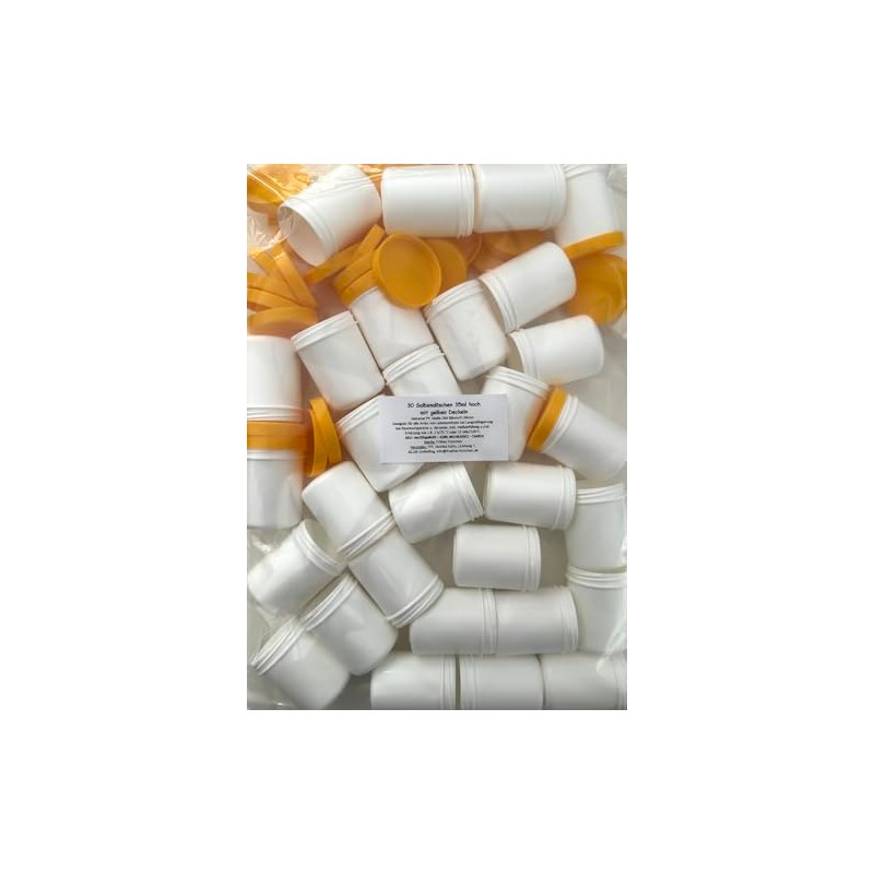 30 Ointment Containers / Cream Containers High 35 ml Capacity