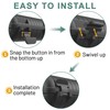 Extension Cord Cover Outdoor, 8 Pack IP54 Water-Resistant Power Cord
