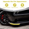 PDKLIN for Challenger Front Bumper Lip Splitter Protector Cover Trim