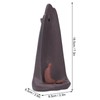 Ceramic Backflow Incense Burner Sandalwood Stick Aromatherapy Landscape Holder Decoration