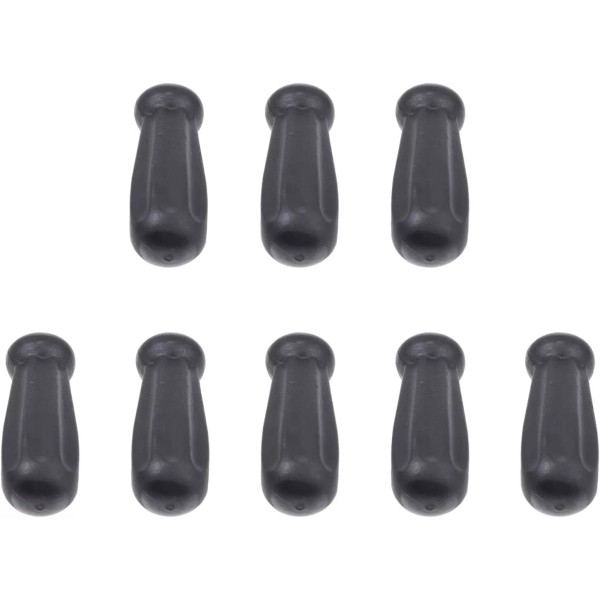Hathaway NEW Rounded Replacement Handles for Standard Foosball Tables 8Pack