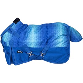 Tough 1 1200D Mini Chevron Snuggit Blanket 51 Royal