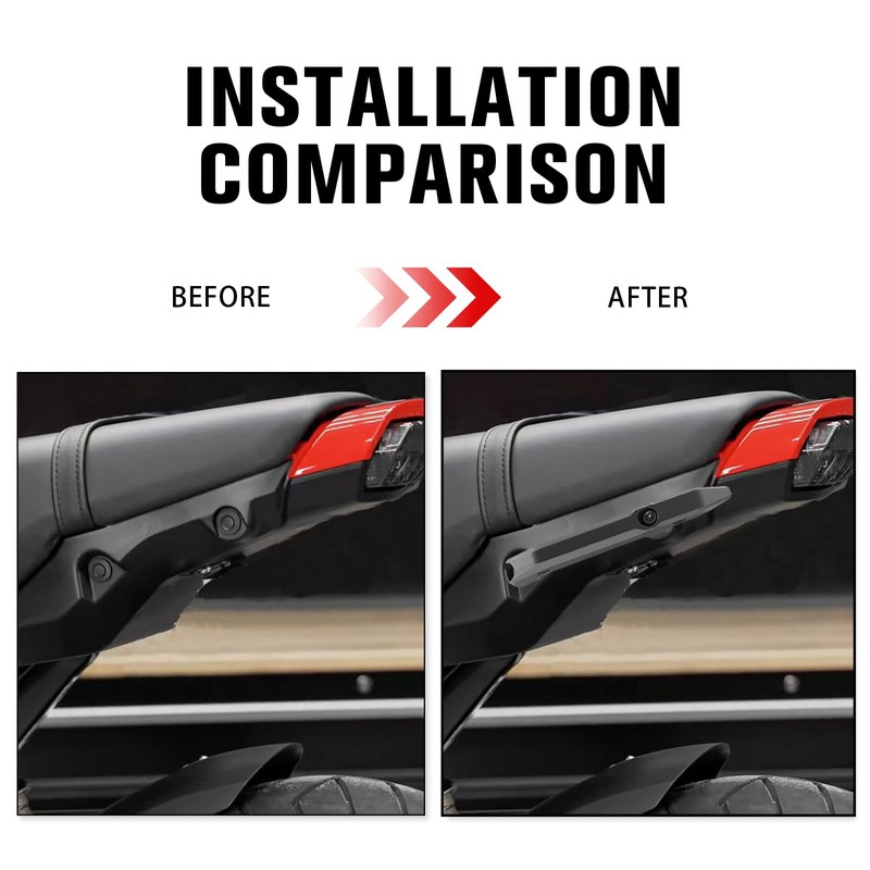 KKZOL GROM Passenger Grab Bars Rear Seat Pillion Grab Handles
