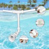 Pool Fountain, Adjustable Dual Spray Waterfall Sprinkler for Above and