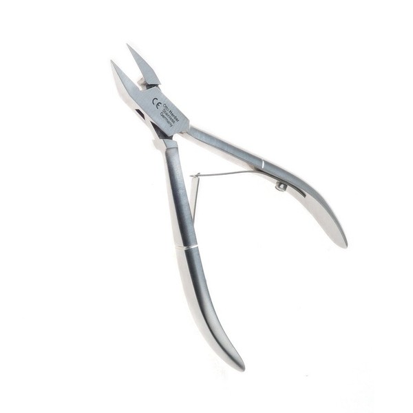 OTTO HERDER Corner Nippers / Nail Clippers Tower Point 10.5 cm Foot Care Pliers Against Ingrown Nails Made of Stainless Steel