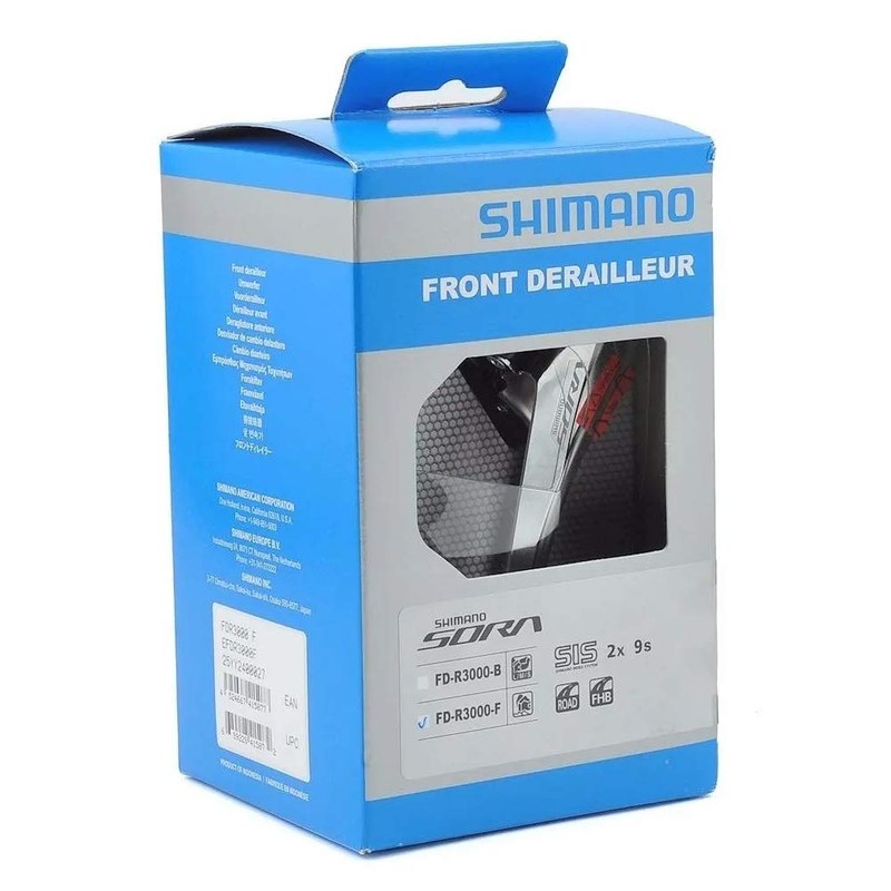 SHIMANO Unisex Adults Sora Anlötversion Bicycle gears, Black, 9sp brz