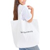Ginger Ray Embroidered Bridesmaid White Fabric Hen Party Bag 55cm