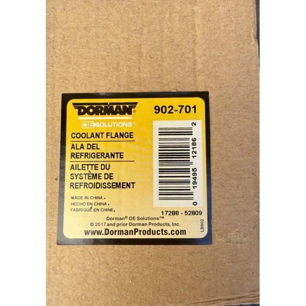Dorman 902-701 Engine Coolant Water Outlet For 93-02 Cabrio Golf