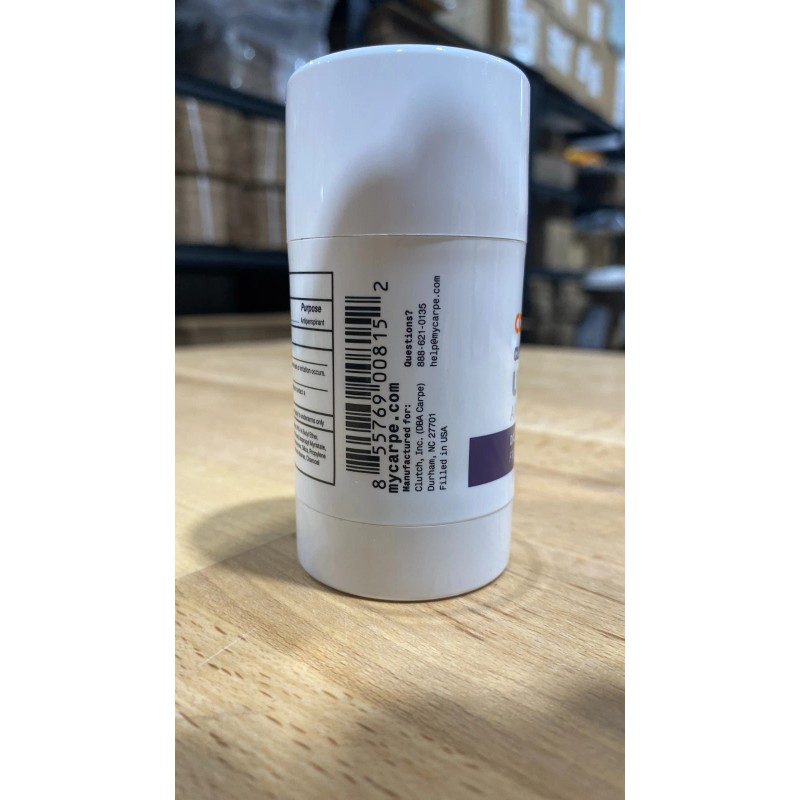 Carpe Clinical Strength Deodorant + Clinical Antiperspirant - Clinical Grade