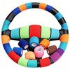 Car Steering Wheel Cover Wrap Tape, Breathable Vehicle Interior Accessories,