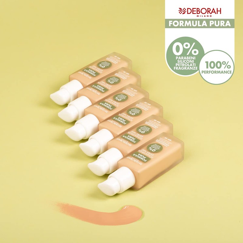 Deborah Extra Mat Formula Pura No. 02 Beige SPF20, Paraben-Free,