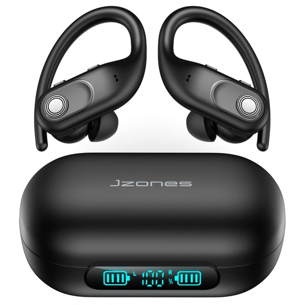 Wireless Earbuds Bluetooth Headphones 130Hrs Playtime with 2500mAh Wireless Charging