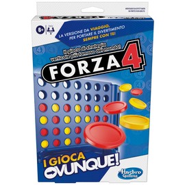 Forza 4 I Play Anywhere Portable Game for 2 Players, Travel Game for Boys and Girls