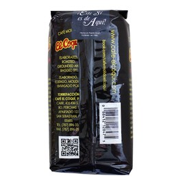 (2 Pack) Puerto Rican Coffee -14 Ounce Bags El Coqui Puro Cafe (28 Ounce Total)