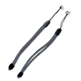 Improved Replacement Reflective Wrist Straps for Oculus Quest 2 Gen Controller, Sturdy Comfy Adjustable Hand Strap for Oculus, Easy Attach White Resin Stopper for Oculus Controllers