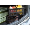 Eslite 16L Plastic Collapsible Storage Crates,Folding Crates Storage,Pack of 4,Black