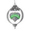 Inspired Silver - Hermana - Emerald Green - Silver Christmas