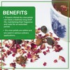 Jiva USDA Organic Dried Red Rose Petals 6 Oz (170g)
