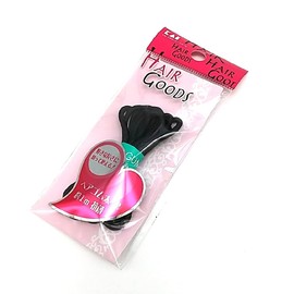Kai HA3018H/G Hair Rubber Thick, Black, Approx. 3.3 ft (1 m) Resistance