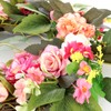 European Simulation Spring Wreath Artificial Flower Lintel Wreath Hanging Decoration