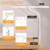 LED Desk Lamp Double Head, Eye-Caring Architect Desk Lamps for