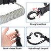 Spiral Coil Cable Anti-lost Camera Flashlights Safety Leash for Diving