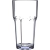 Carlisle 581807 Louis Classic Plastic Tumbler, 18 oz, Clear